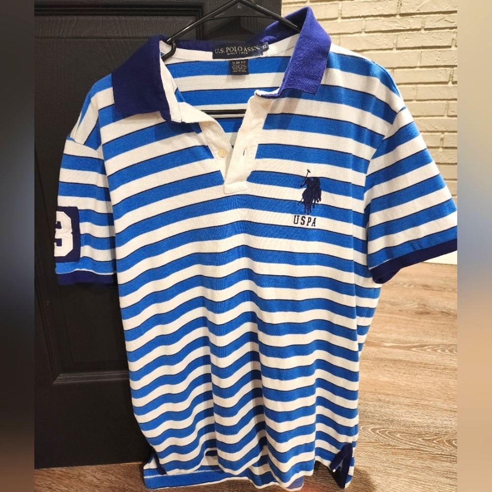 Polo striped shirt XL